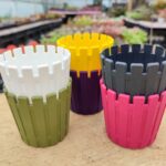 Dekoratif Plastik Saksı - 5.5 Cm